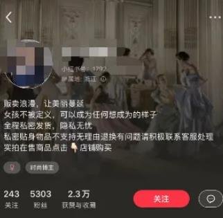 360截图20240605010601231.jpg 小红书上合法擦边带货搞了5W+